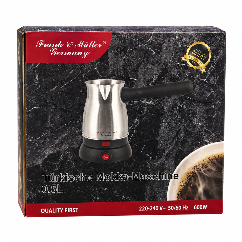 FRANK MÜLLER Türkische-Mokkamaschine 0,5L 600W