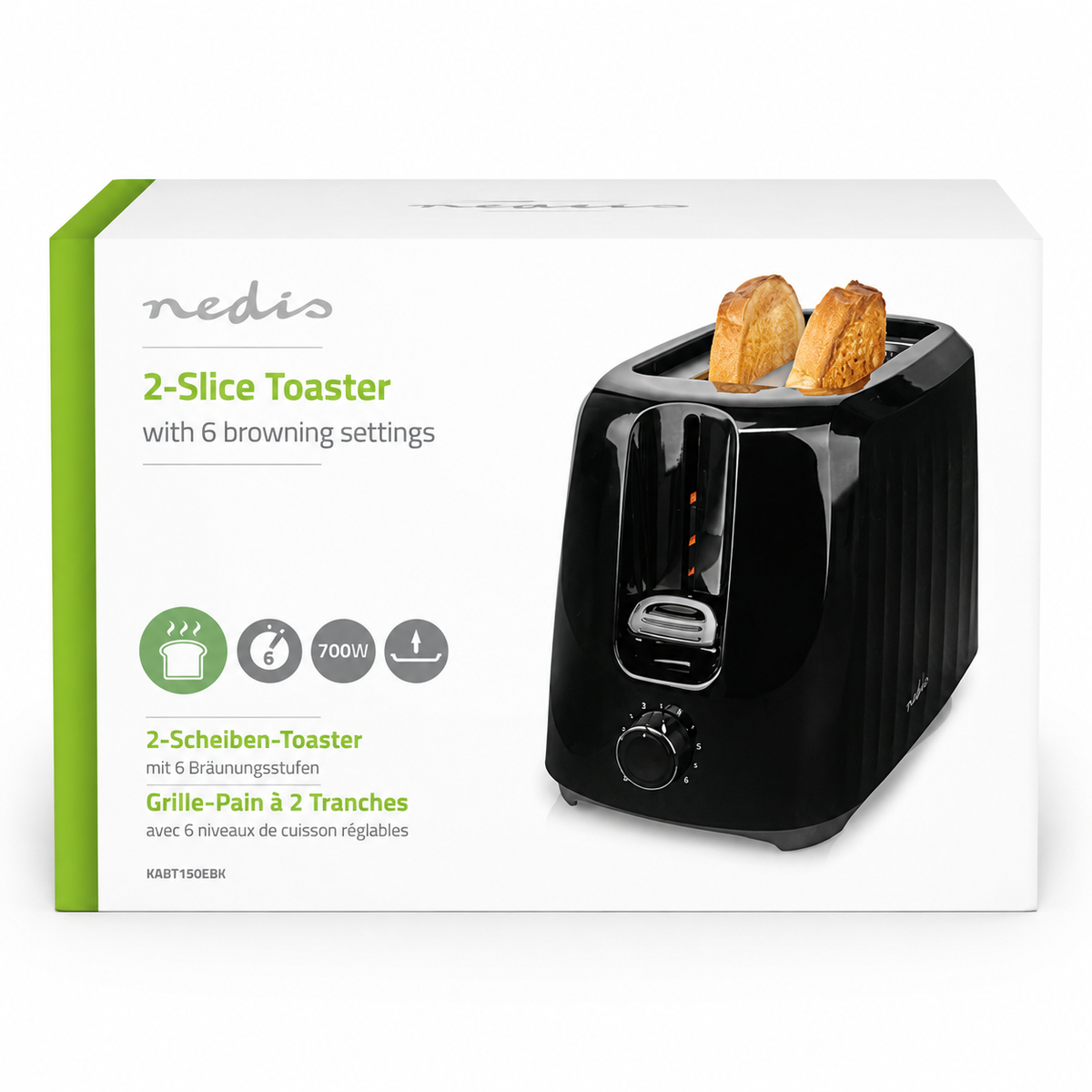 NEDIS Toaster 700W