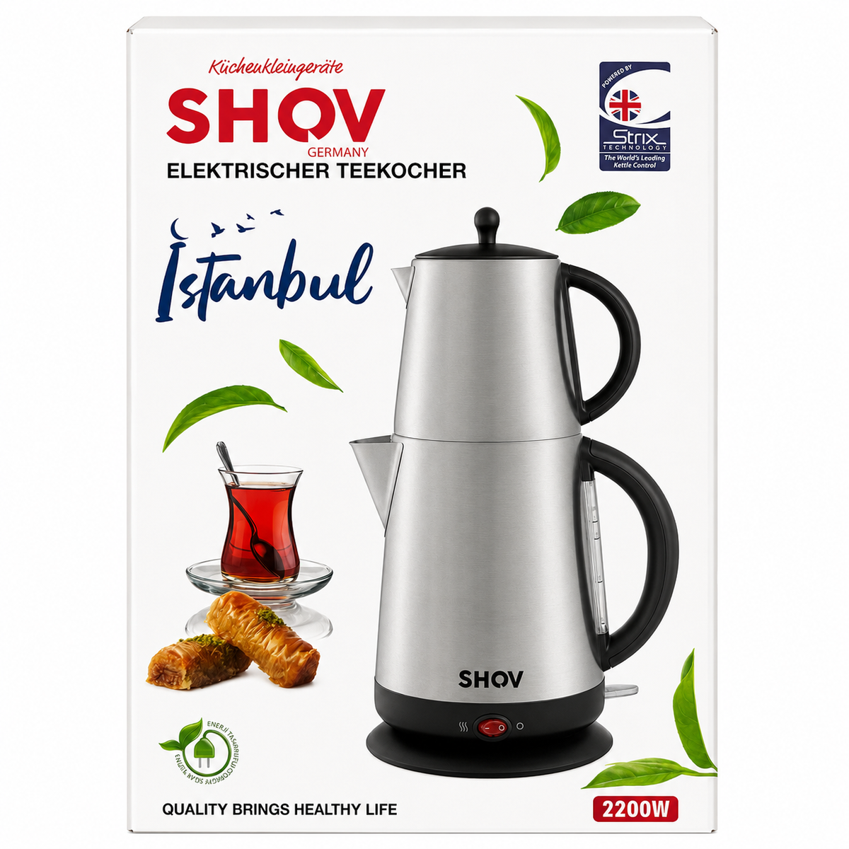 SHOV ISTANBUL Teekocher 1600W