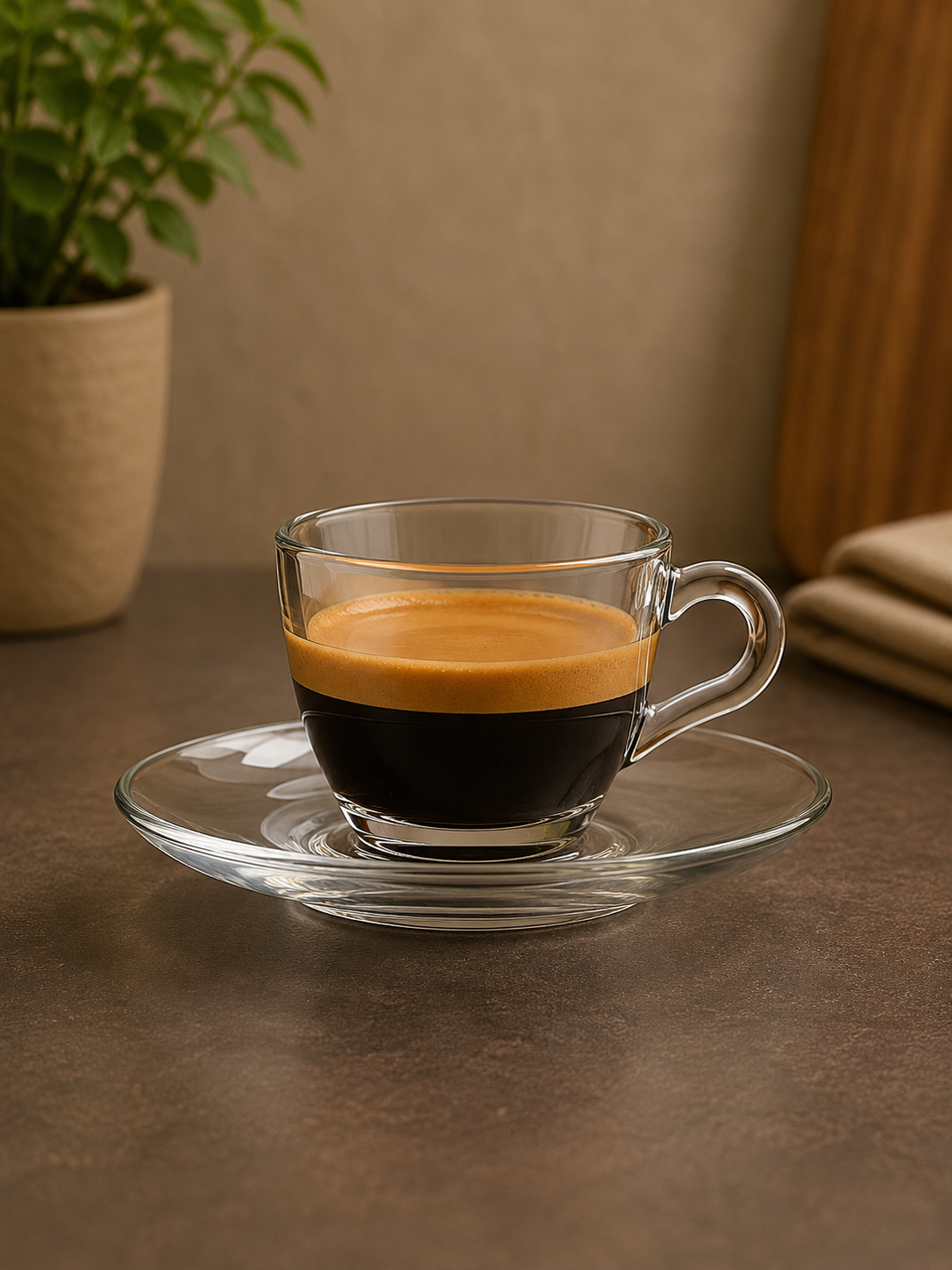 PASABAHCE Basic Kaffeetassen Set 12 Tlg.