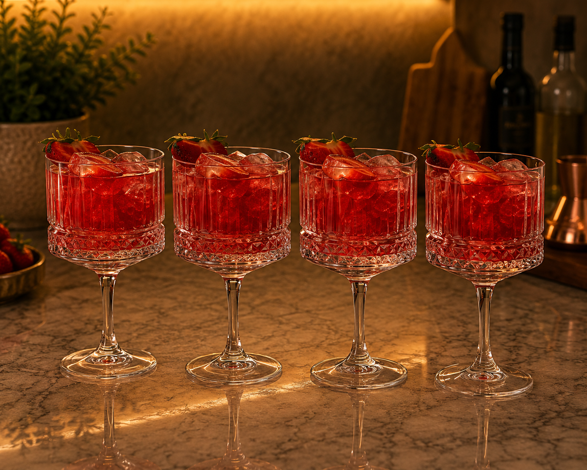 PASABAHCE Elysia Cocktailgläser Set 4 er