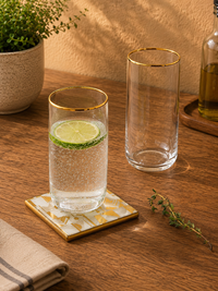 PASABAHCE Golden Touch Iconic Longdrinkgläser 6er