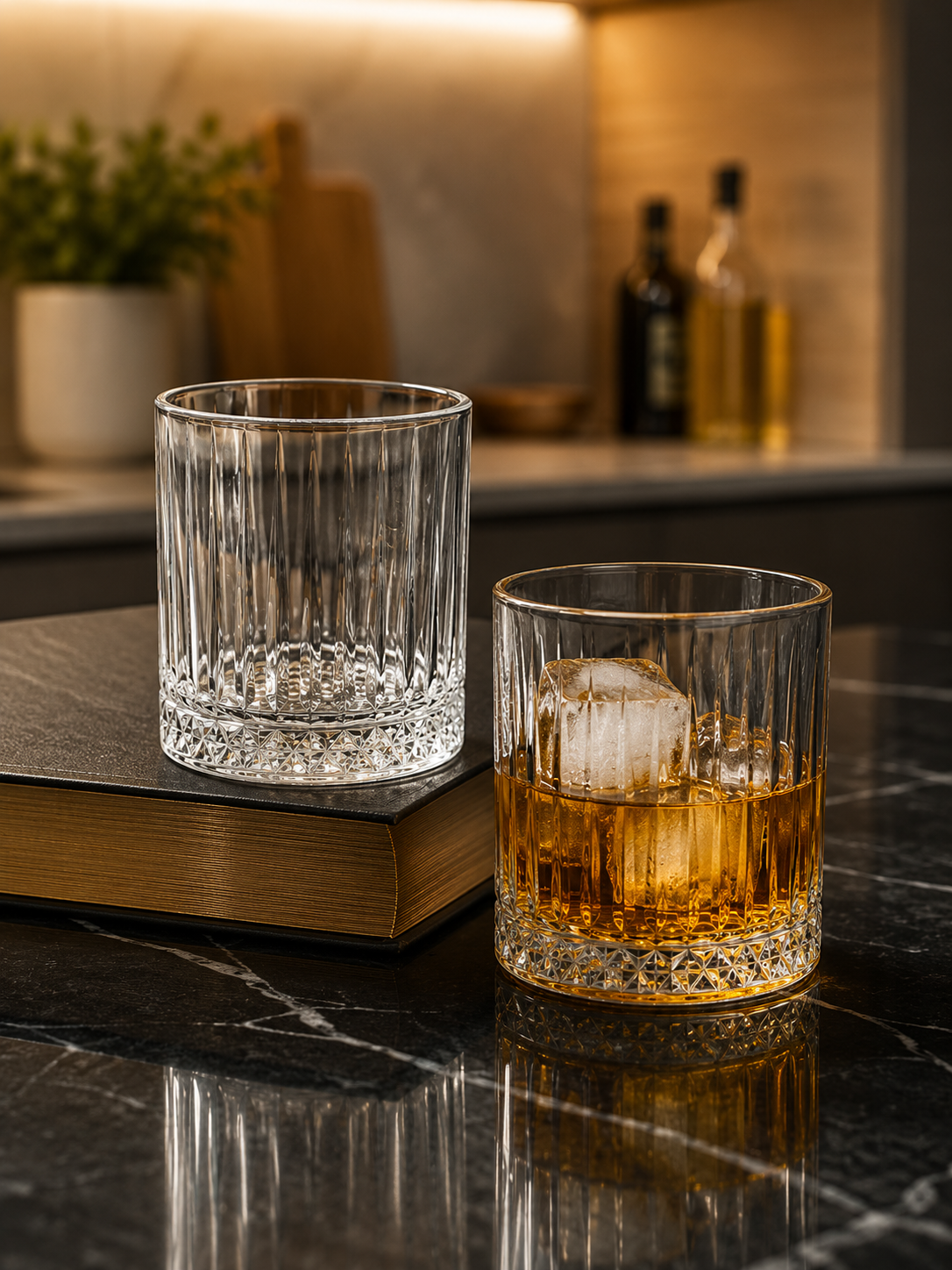 PASABAHCE Elysia Whiskey Gläser 4er