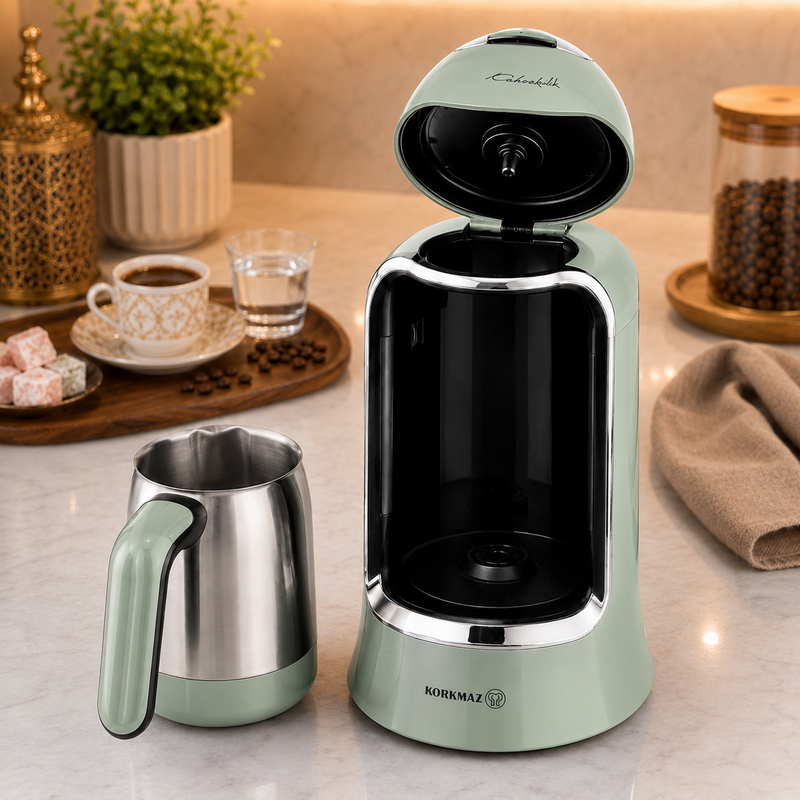 KORKMAZ KAHVEKOLIK Türkische Mokkamaschine 400W