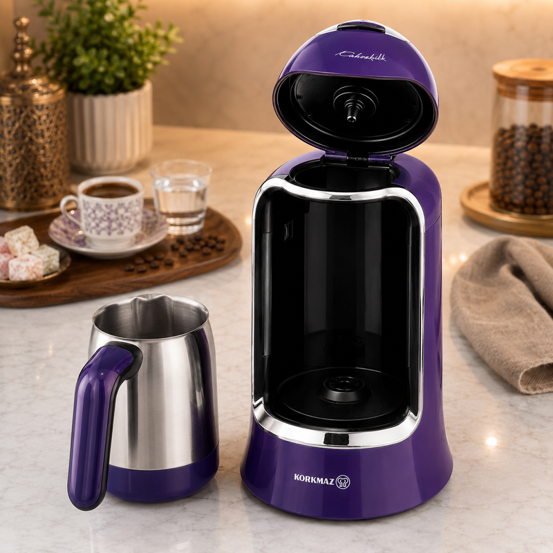 KORKMAZ KAHVEKOLIK Türkische Mokkamaschine 400W