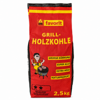 FAVORIT GRILLHOLZKOHLE 2,5kg