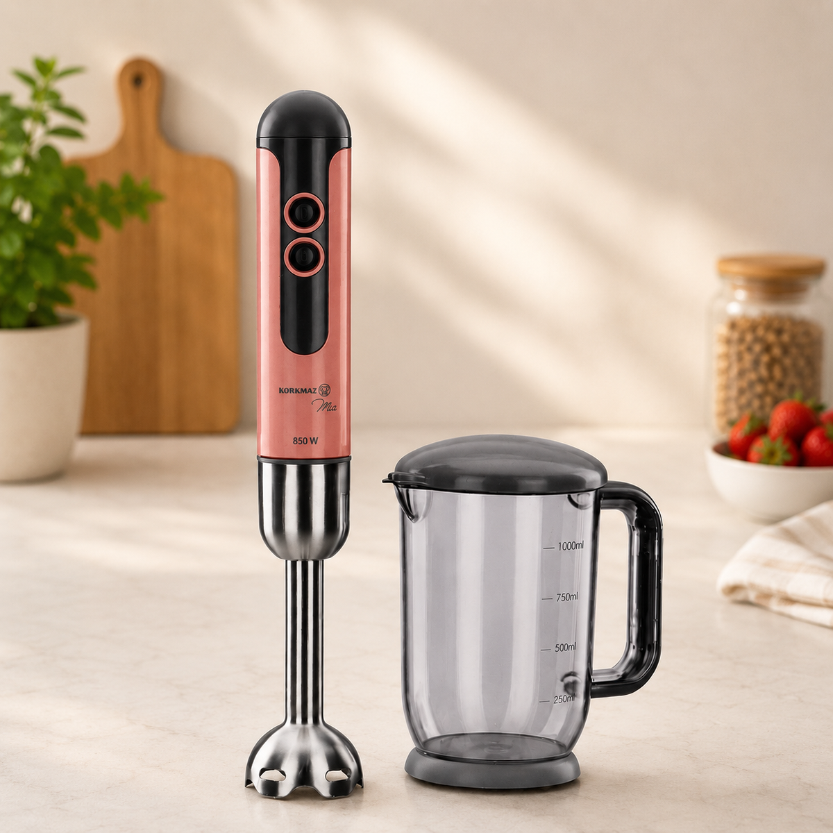 KORKMAZ MIA Duo Blender Set 850W