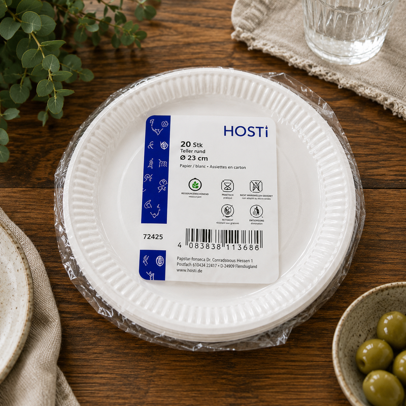 HOSTI PAPPTELLER RUND