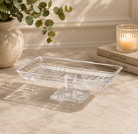 PASABAHCE Crystallin Madlen Service Platte