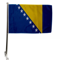 AUTO FLAGGE BOSNIEN