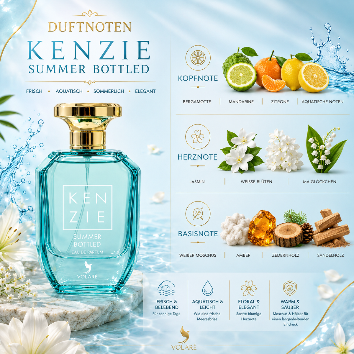 VOLARE Kenzie Summer Bottled 100ml