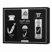 LATTAFA ISHQ AL YUKH SILVER GIFT SET 320ml