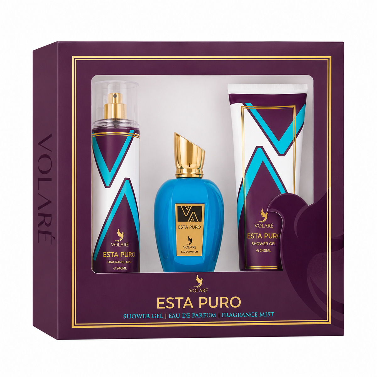 VOLARE ESTA PURO GIFT SET 550ml