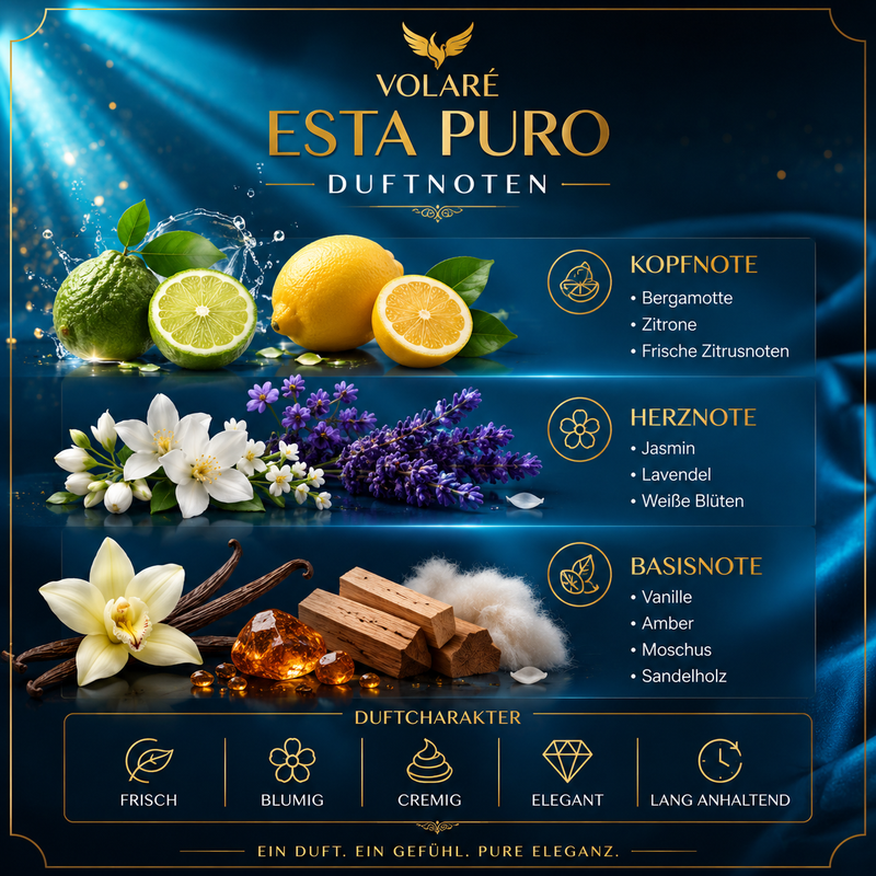 VOLARE ESTA PURO GIFT SET 550ml