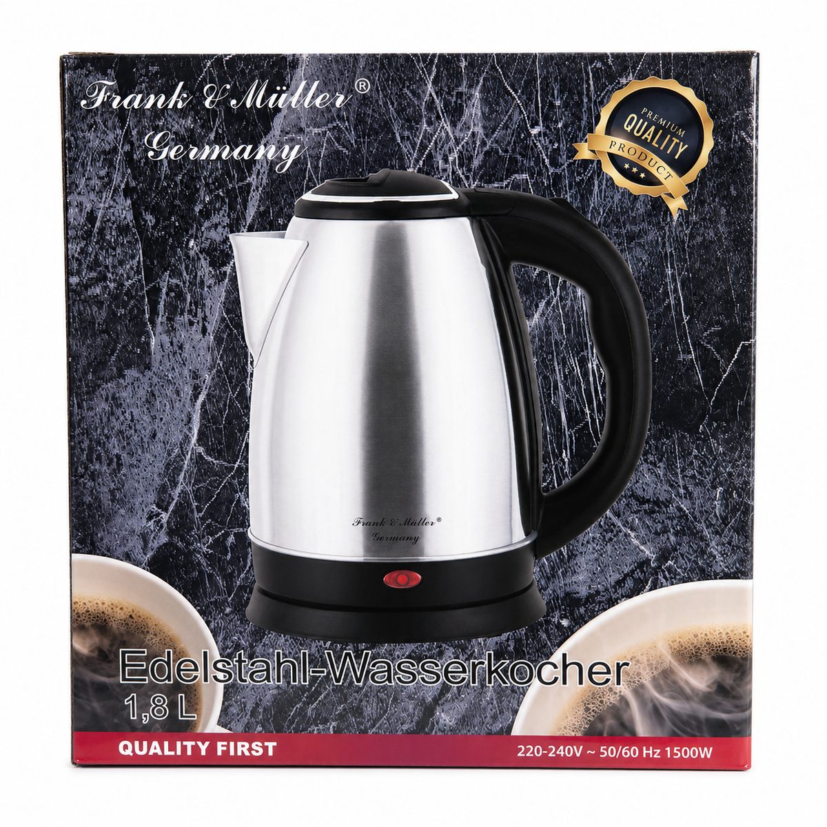 FRANK MÜLLER Wasserkocher 1,8L 1500W