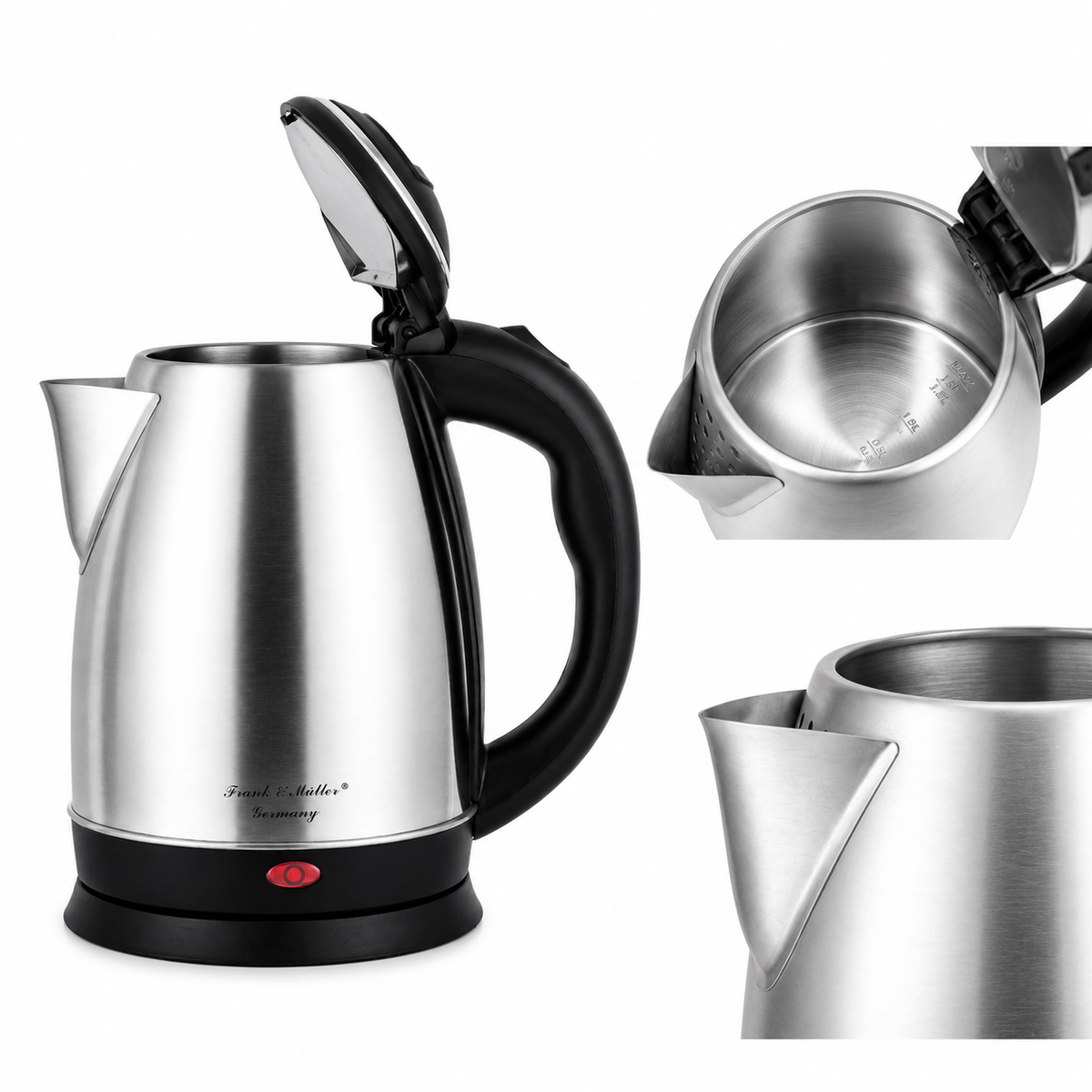 FRANK MÜLLER Wasserkocher 1,8L 1500W