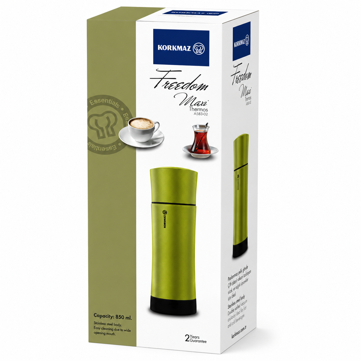 KORKMAZ Freedom Maxi Thermos 850ml