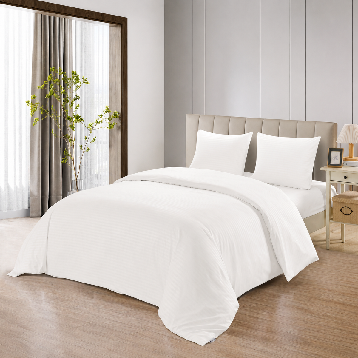 LAVELLA İNCE WHITE BETTBEZUG SET 200x220cm 4-tlg.