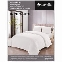 LAVELLA İNCE WHITE BETTBEZUG SET 200x220cm 4-tlg.