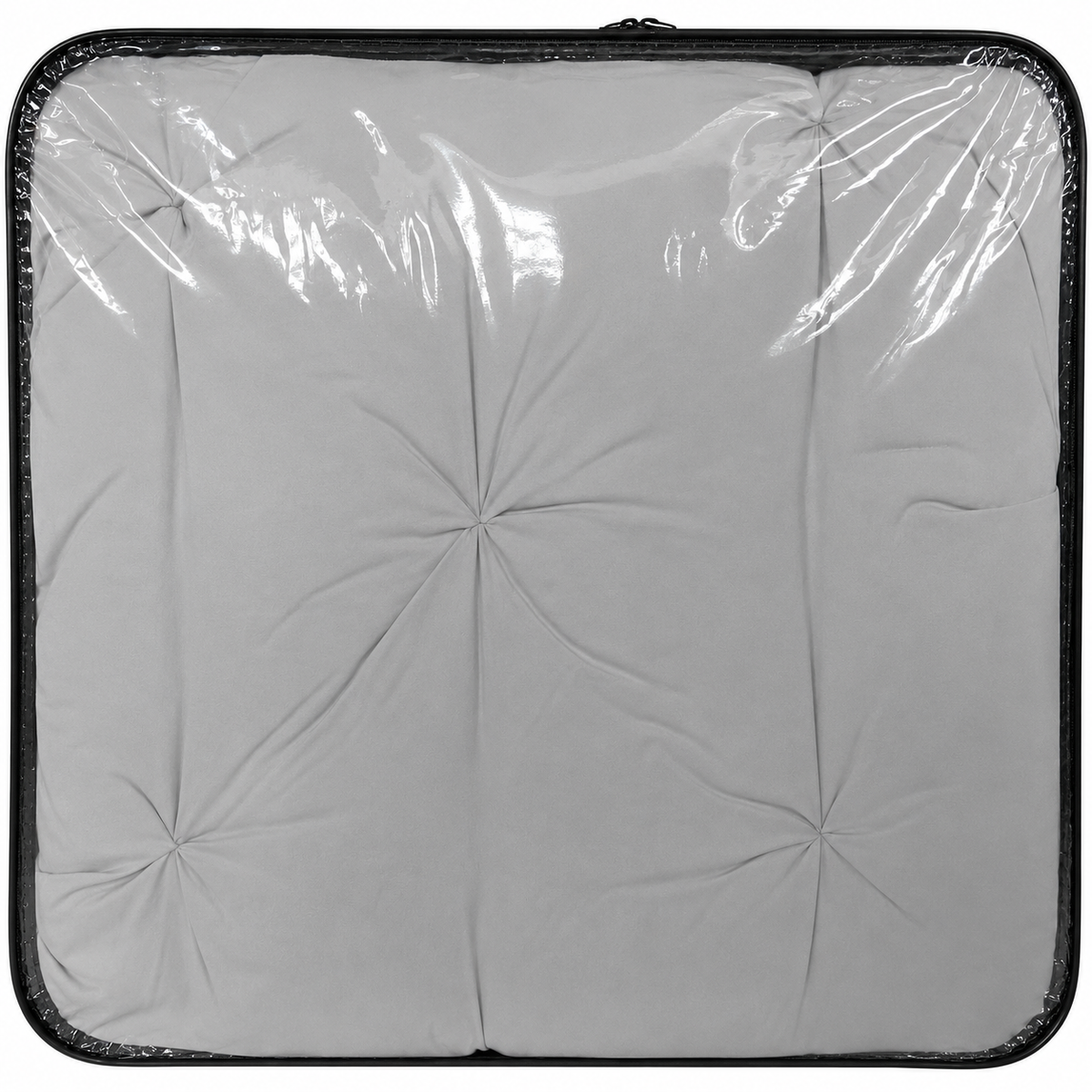 LAVELLA EFSUN TAGESDECKE SET 240x250cm grau 3-tlg.