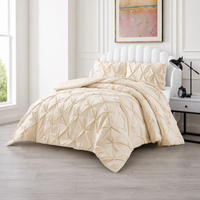 LAVELLA EFSUN TAGESDECKE SET 240x250cm beige 3-tlg.