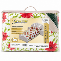 GOLD STERN Steppdecke 200x200cm