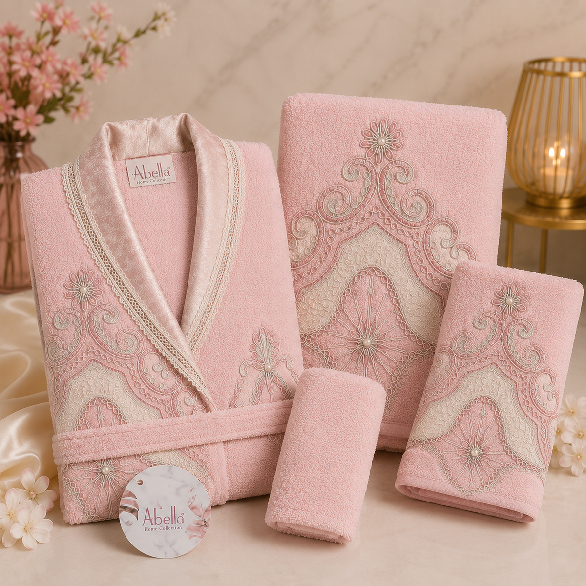 ABELLA HOME COLLECTION Bademantel Set
