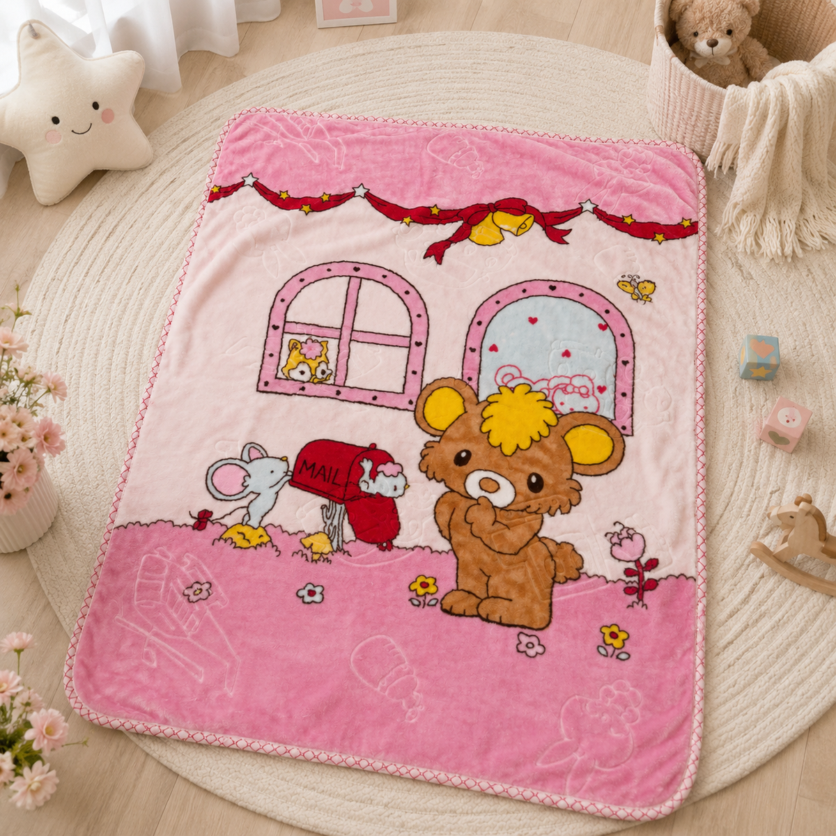 Kinderdecke 100x120cm