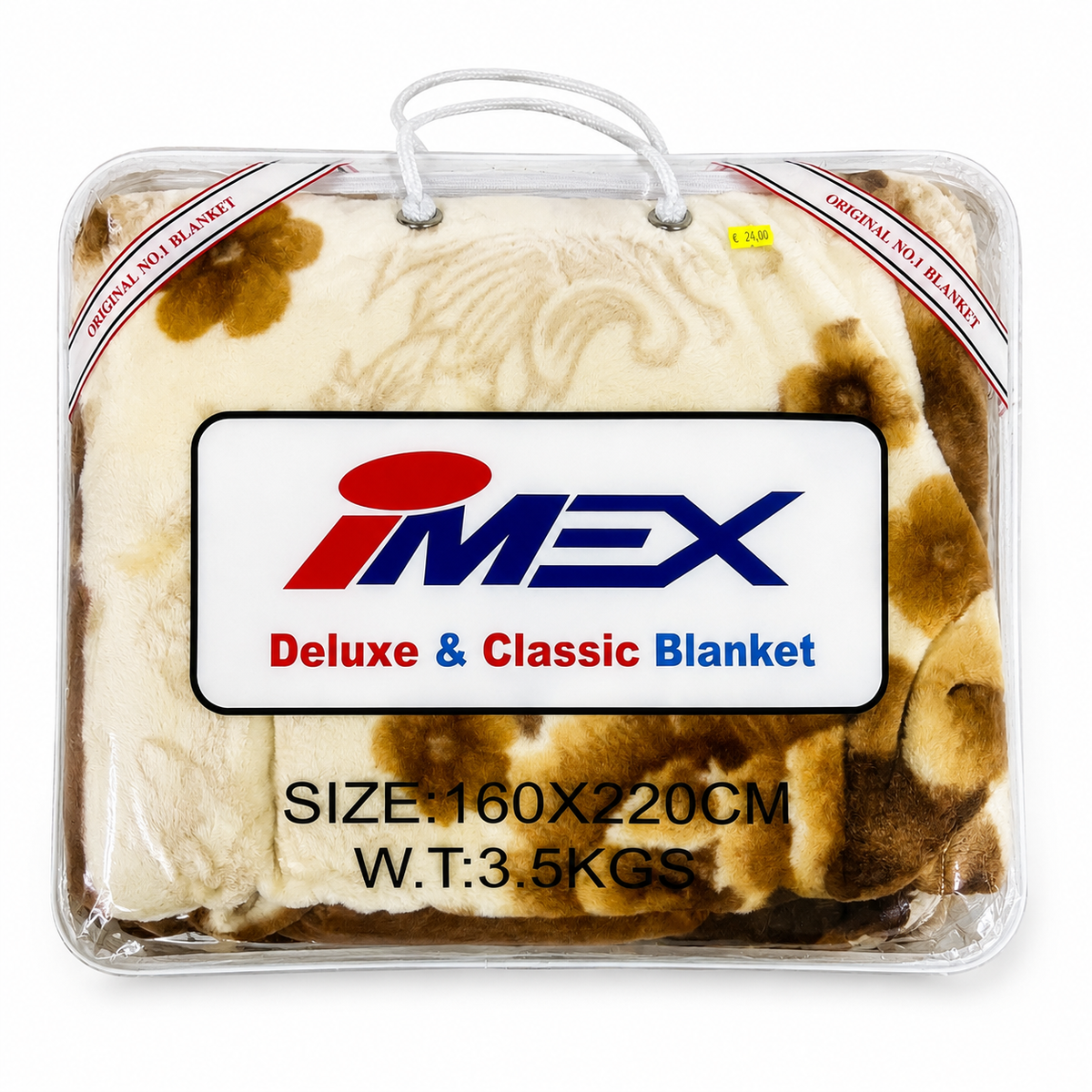 IMEX Deluxe & Classic Kuschelige Wohndecke 160x220cm