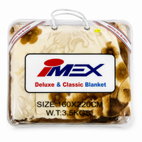 IMEX Deluxe & Classic Kuschelige Wohndecke 160x220cm