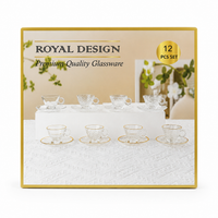 ROYAL DESIGIN Tee/Kaffee Glas Set 12-tlg.