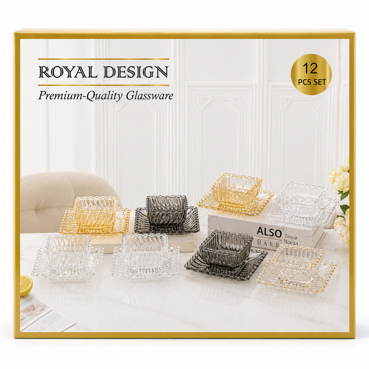ROYAL DESIGN Snackschalen Set 12-tlg.