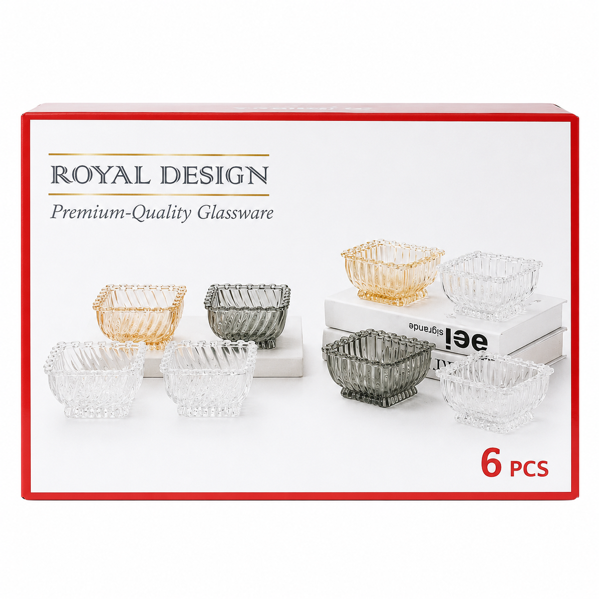 ROYAL DESIGN Snackschalen Set 6-tlg.