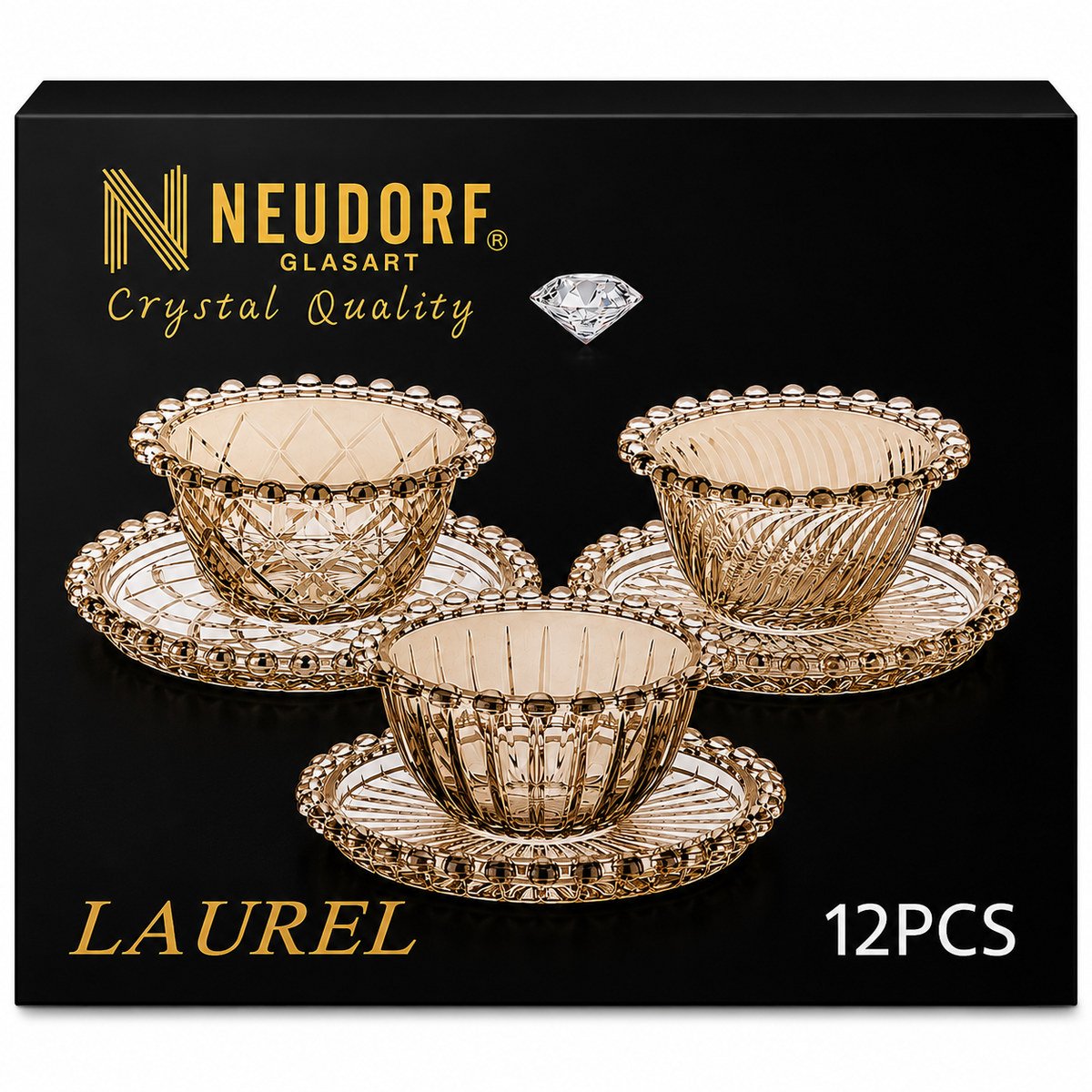 NEUDORF Snackschalen Set 12-tlg.