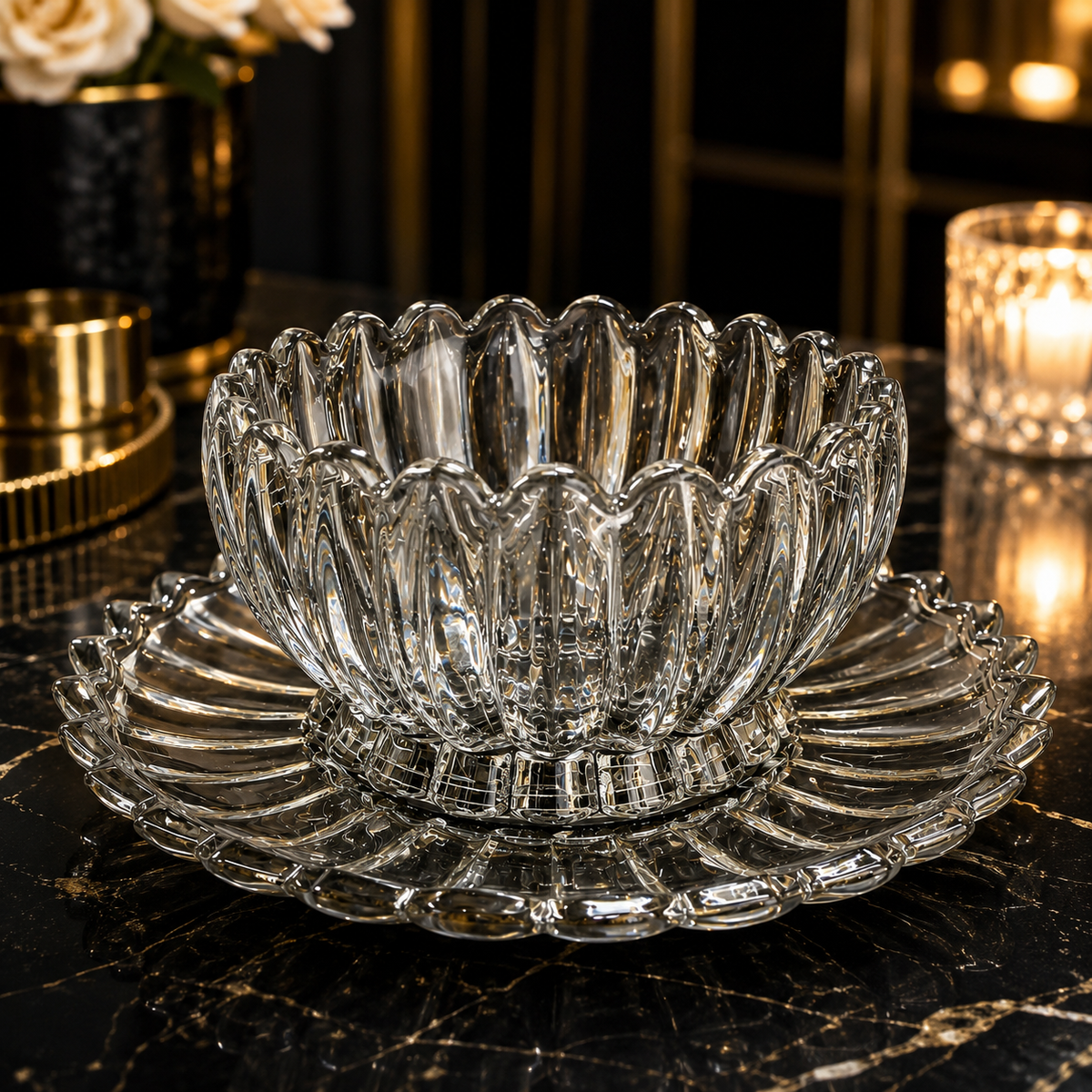 GLASSWARE Snackschalen Set 12-Tlg.