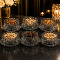 DELI GLASS Snackschalen Set 12-Tlg.