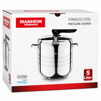 MANHEIM Schnellkochtopf 5l