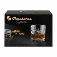 PASABAHCE Crystallin Cielo Whiskygläser 4er