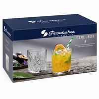 PASABAHCE Timeless Whiskey Gläser 4er
