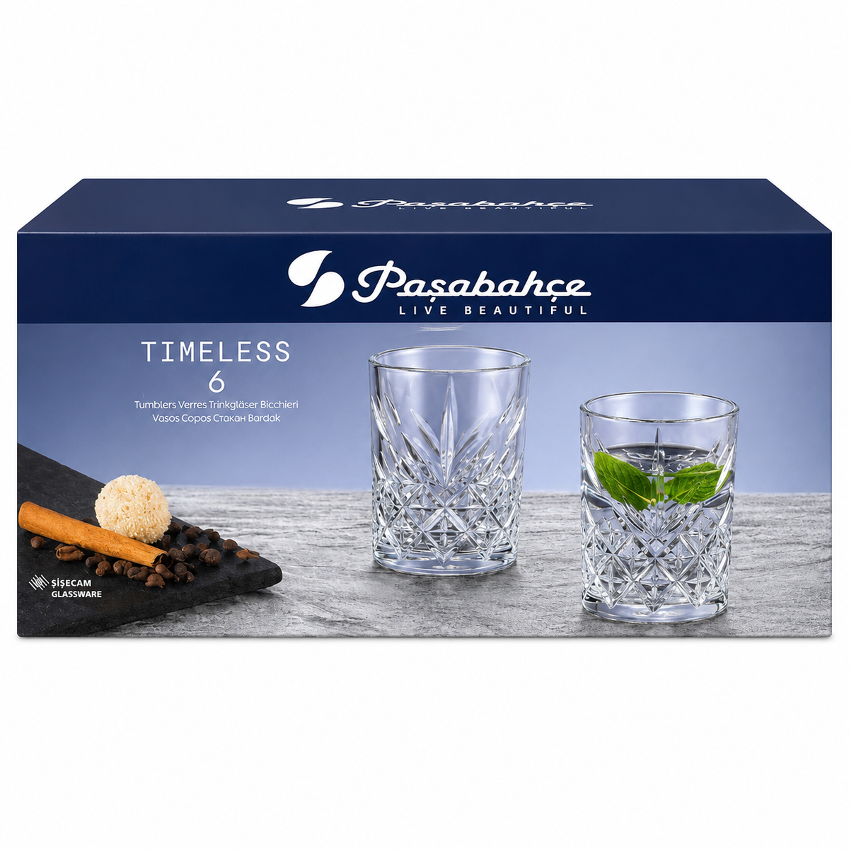 PASABAHCE Timeless Shotgläser 6er