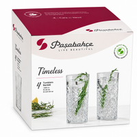 PASABAHCE Timeless Longdrinkgläser 4er