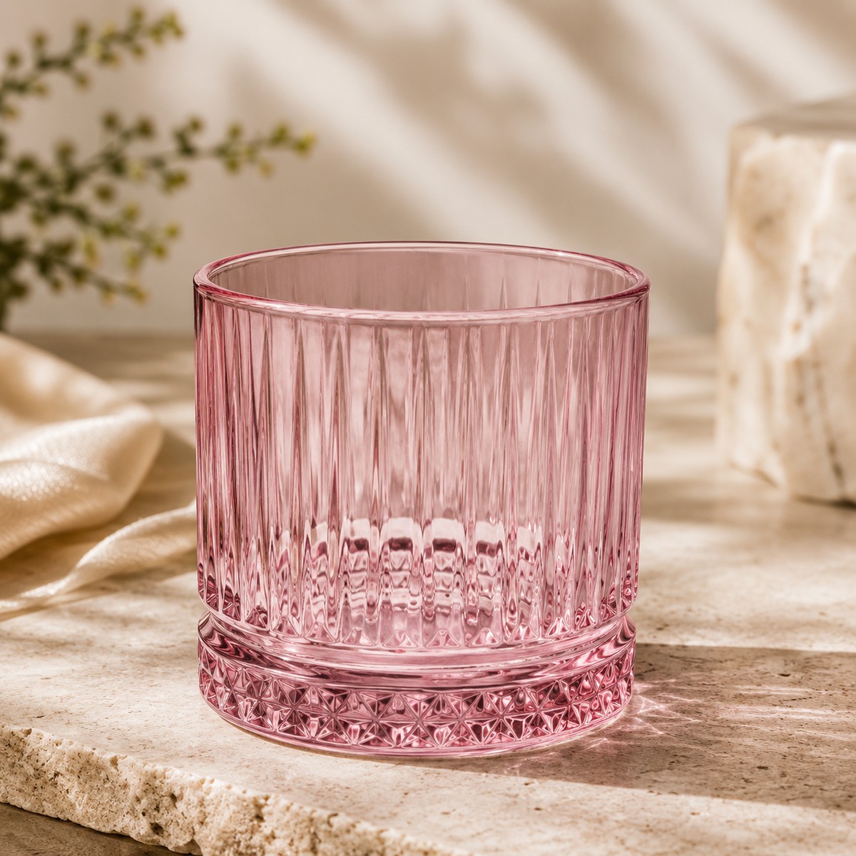 PASABAHCE Elysia Whiskygläser Pink 4er
