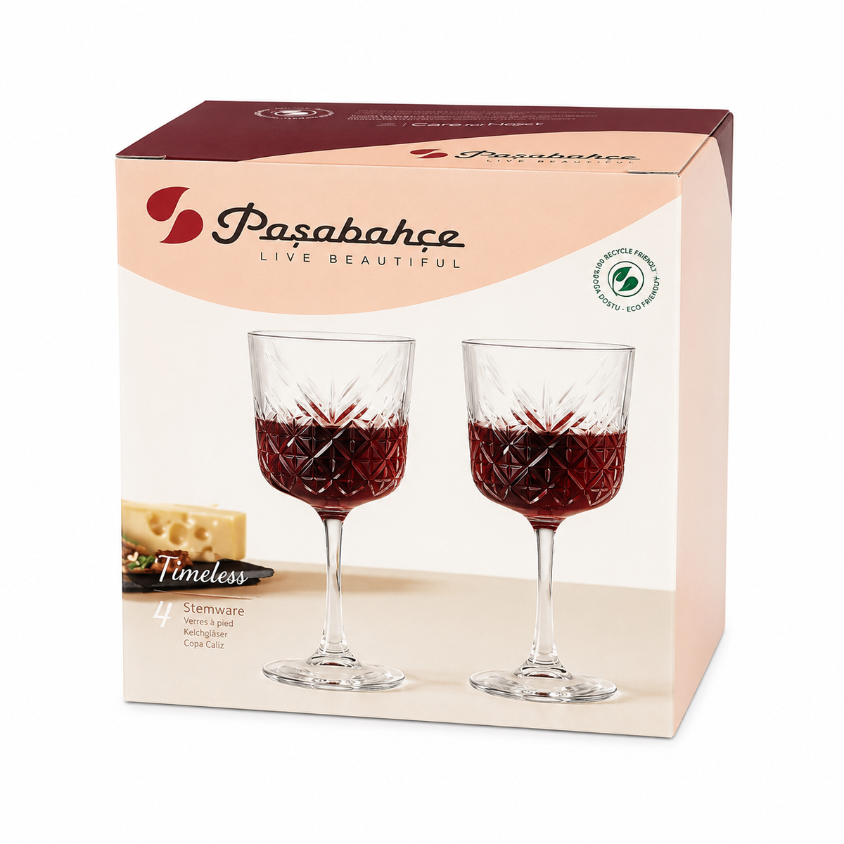 PASABAHCE Timeless Cocktailgläser 4er