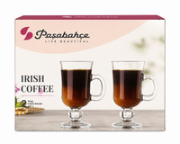PASABAHCE Irish Coffee Henkelgläser 2er