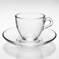 PASABAHCE Basic Espresso  Kaffeetassen Set 12 Tlg.