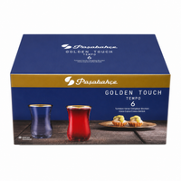 PASABAHCE Golden Touch Tempo Teegläser 6er