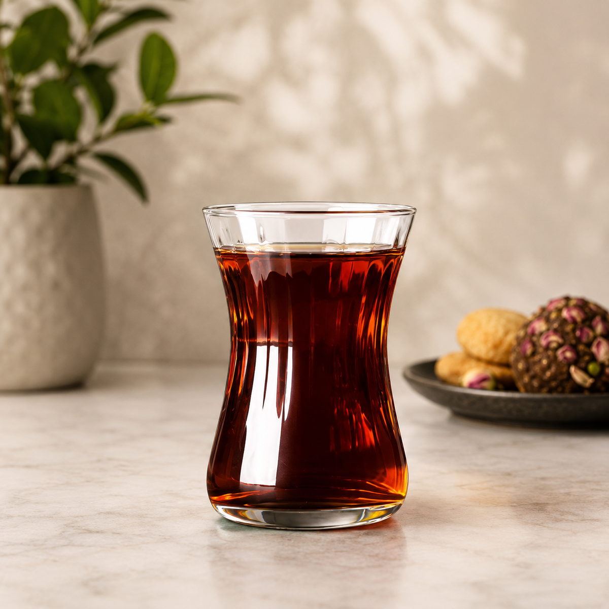 PASABAHCE Crystal Bride Teegläser 6er