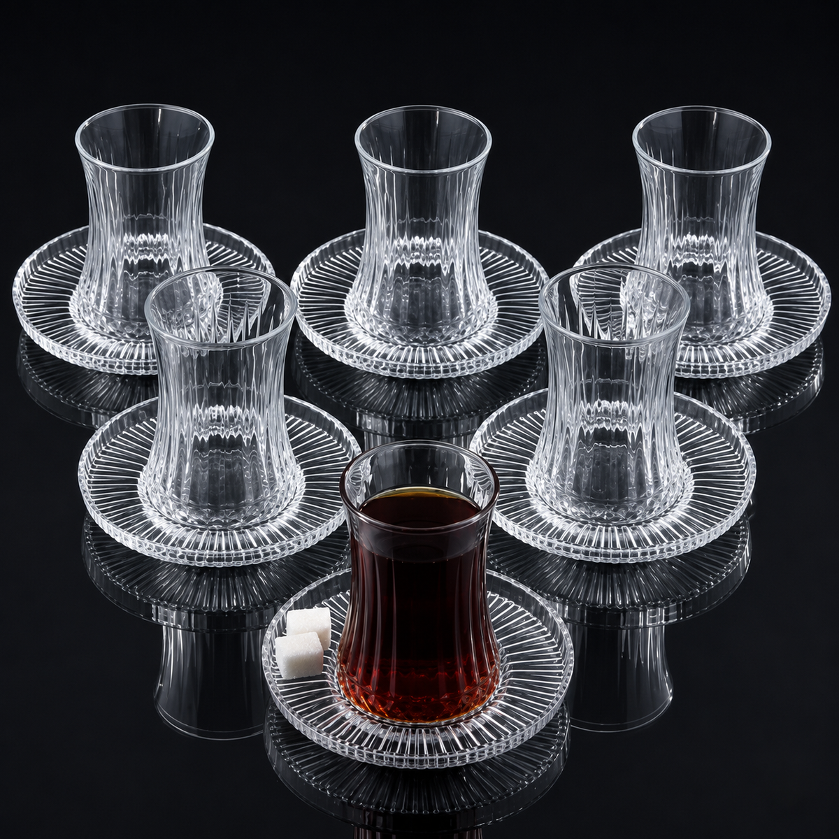 PASABAHCE Elysia Teegläser Set 12 Tlg.