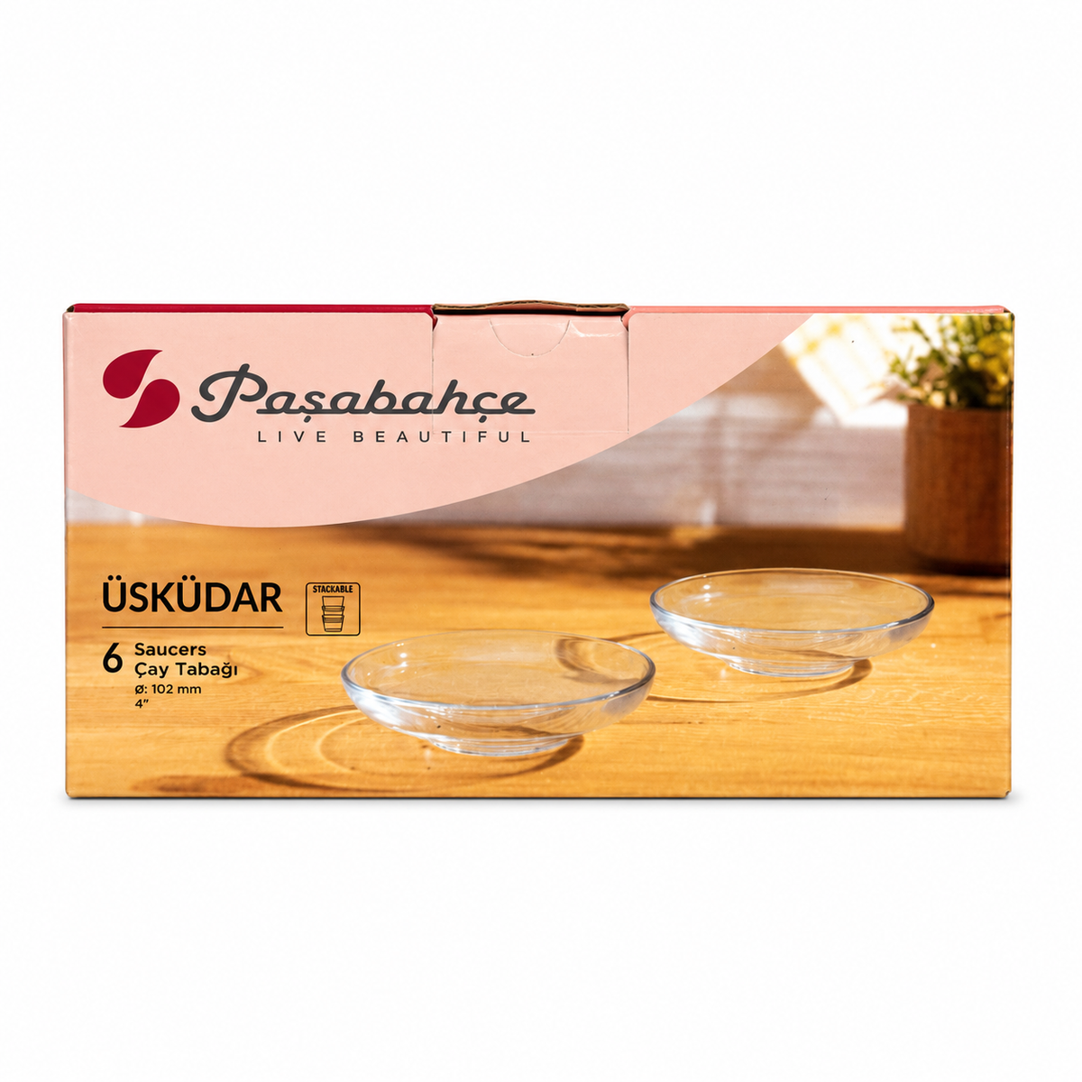 PASABAHCE Üsküdar Unterteller 6er