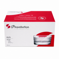 PASABAHCE Rain Snackschalen 4er